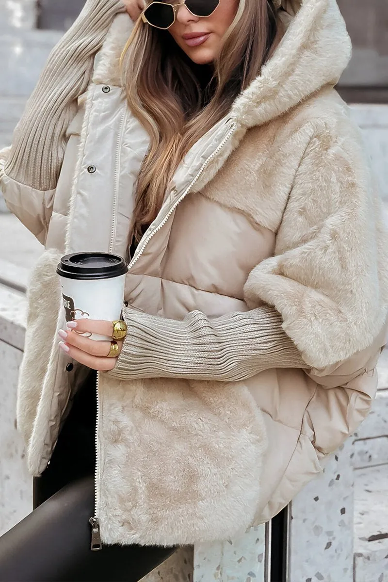 MARISA | Manteau d'hiver multicolore pour femme