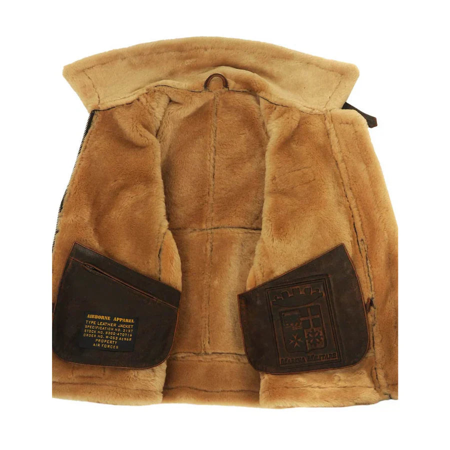 MAXIMILIAN | Veste bomber aviateur élégante