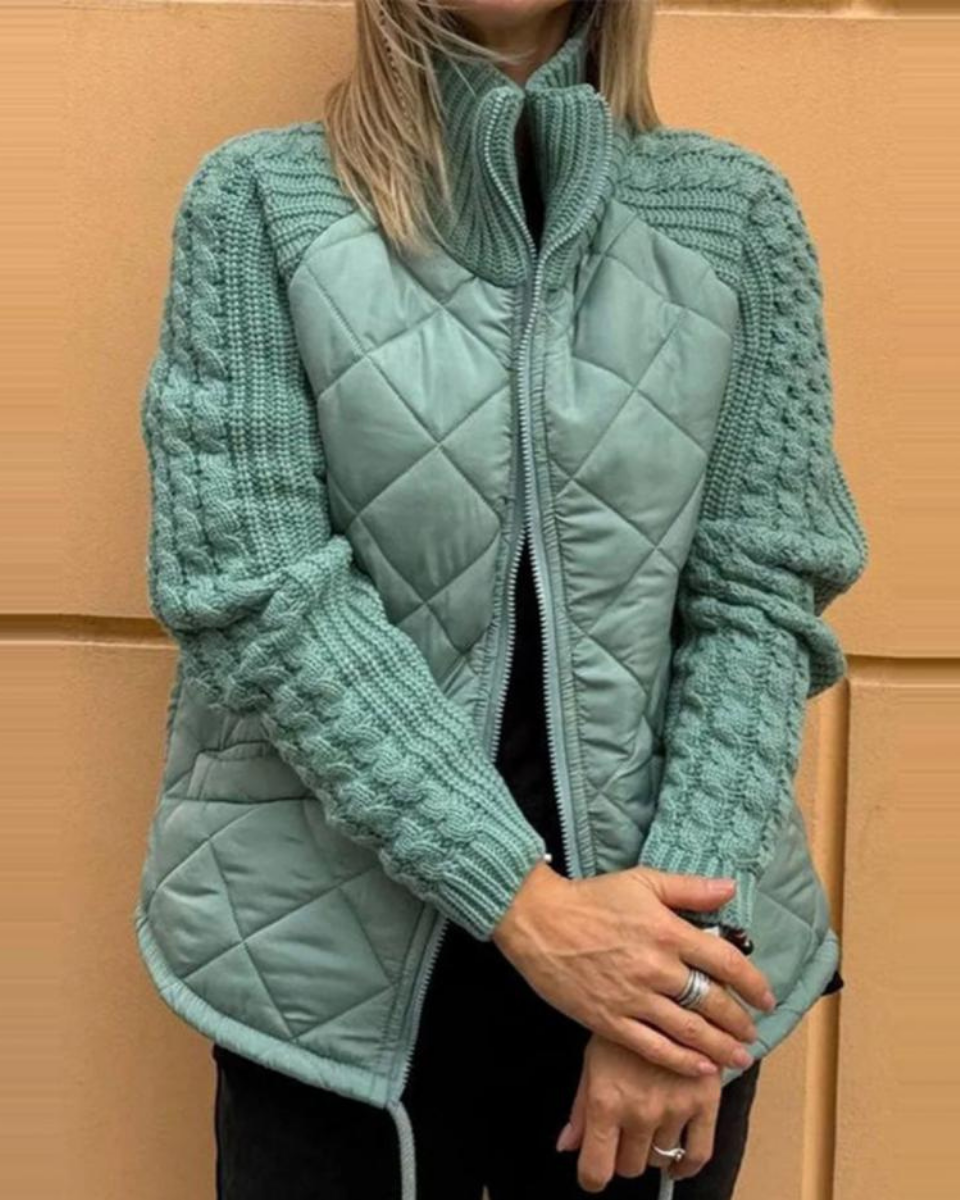 VICTORIA | Veste en polaire tricot décontractée