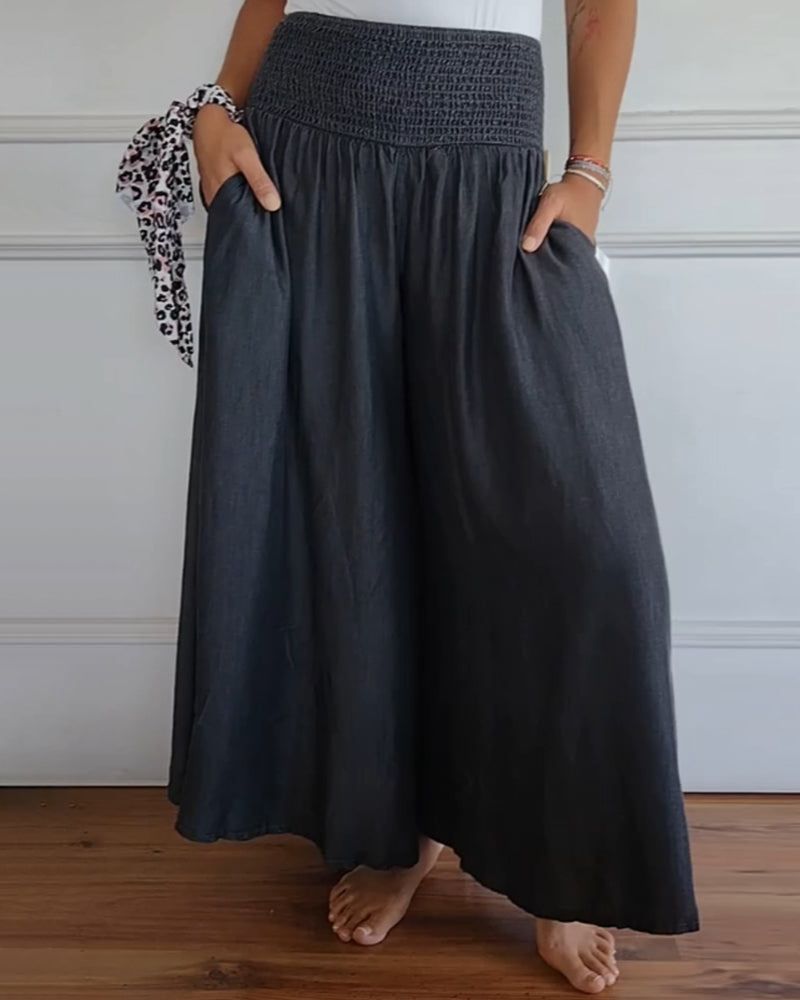 DANSA | Comfortable pants with elastic waist