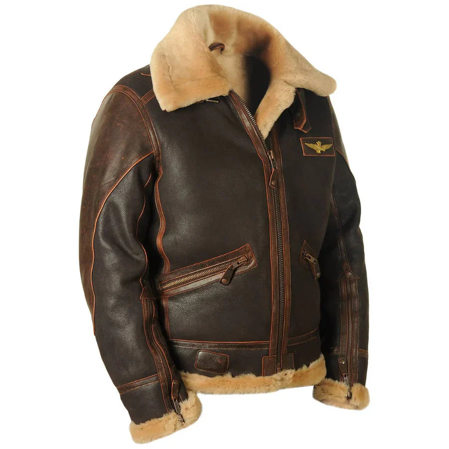 MAXIMILIAN | Veste bomber aviateur élégante