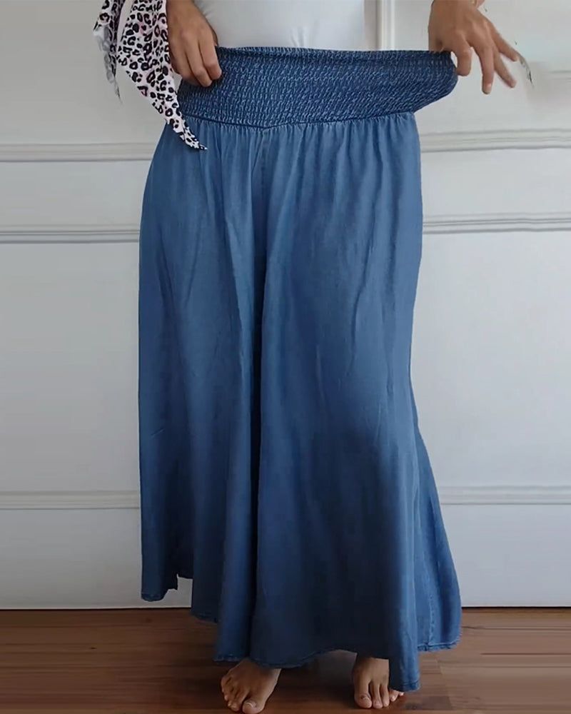 DANSA | Comfortable pants with elastic waist