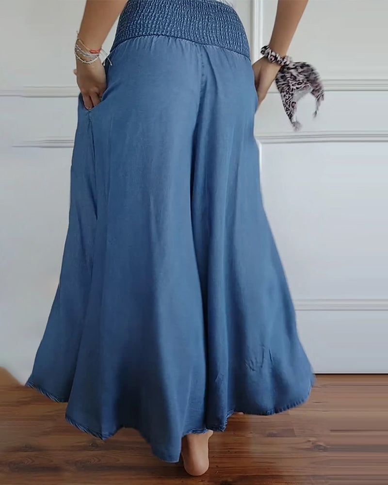 DANSA | Comfortable pants with elastic waist