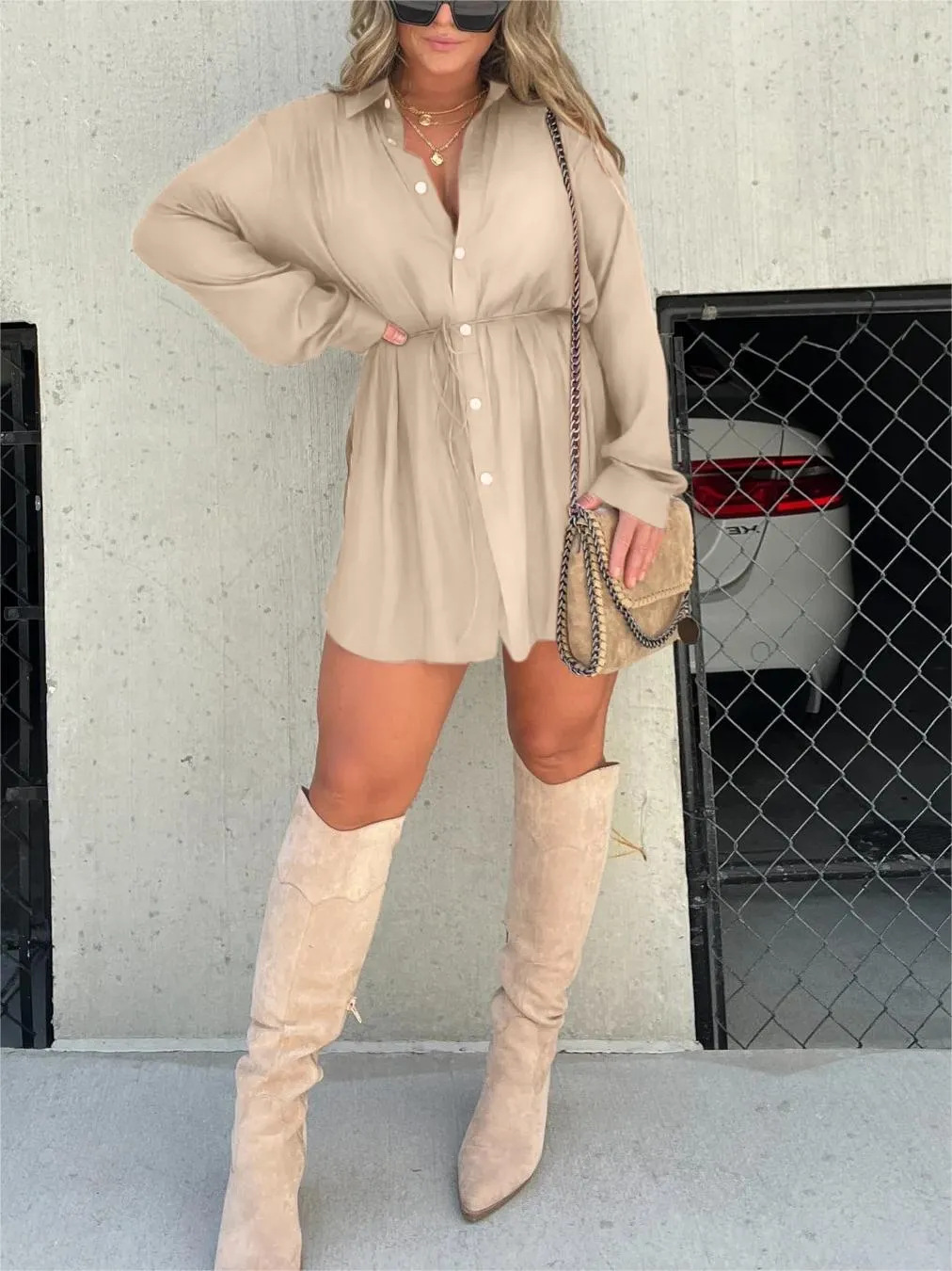 JESSI | Satin jumpsuit