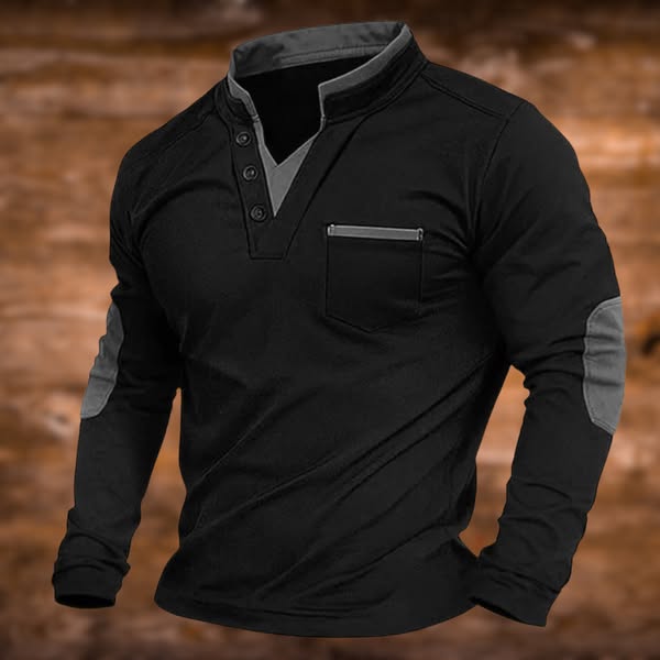 BAS | Sweat-shirt à col en V pour homme
