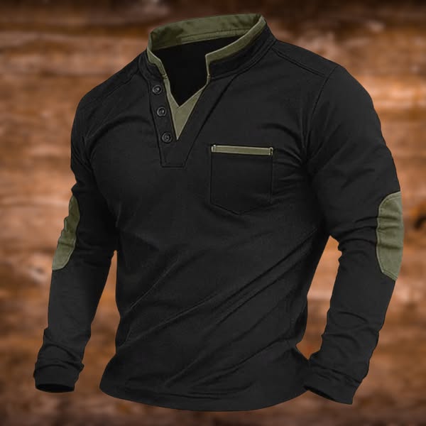 BAS | Sweat-shirt à col en V pour homme