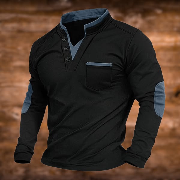 BAS | Sweat-shirt à col en V pour homme