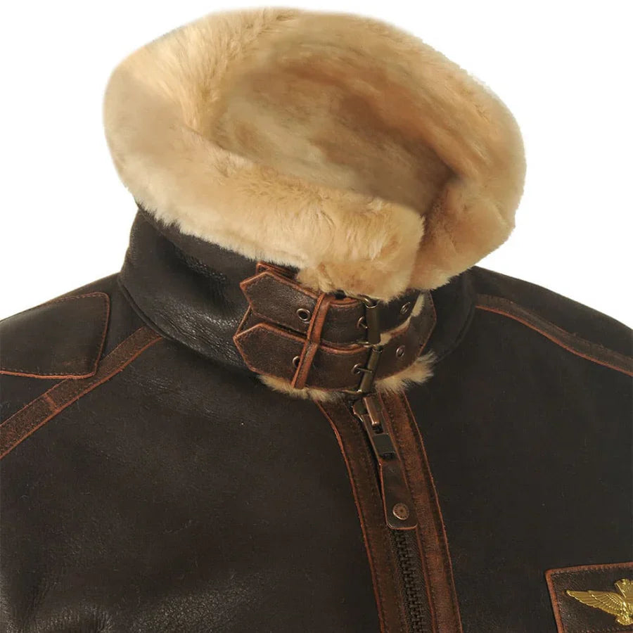 MAXIMILIAN | Veste bomber aviateur élégante