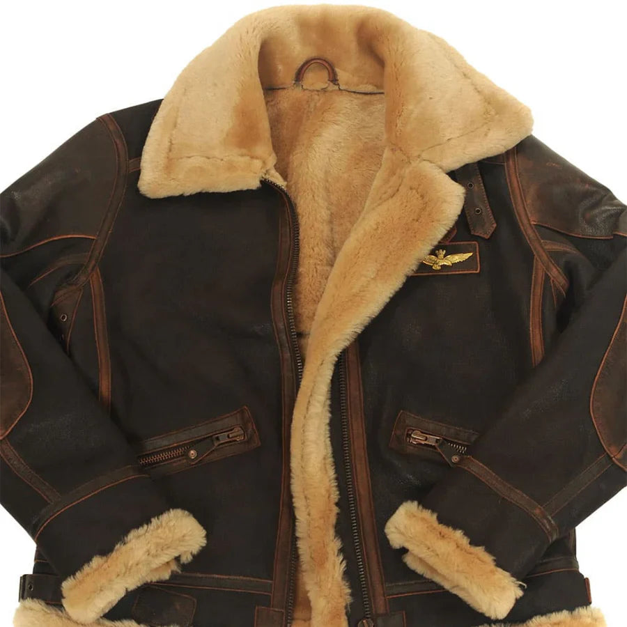 MAXIMILIAN | Veste bomber aviateur élégante