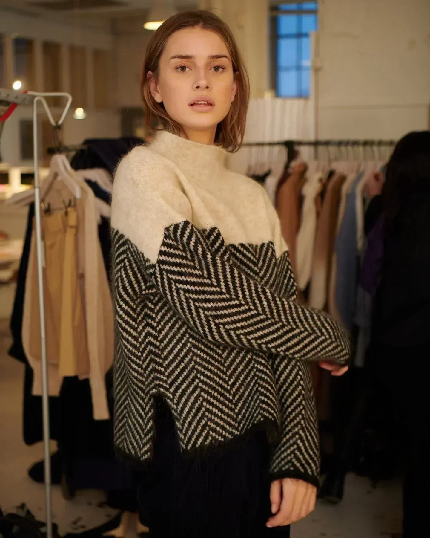 AGATHE | Pull à col roulé