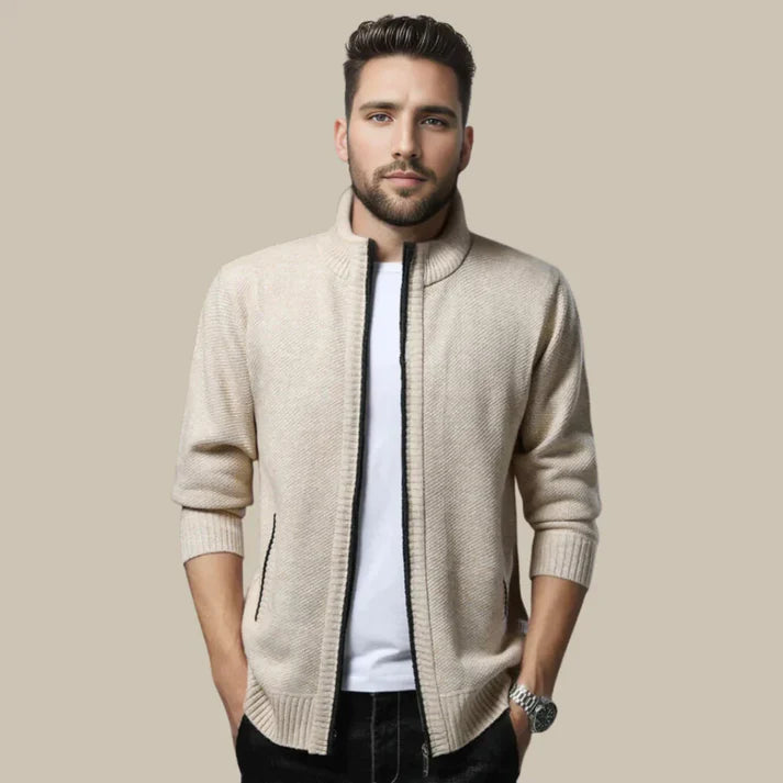 RUBEN | Gilet pour homme avec fermeture éclair