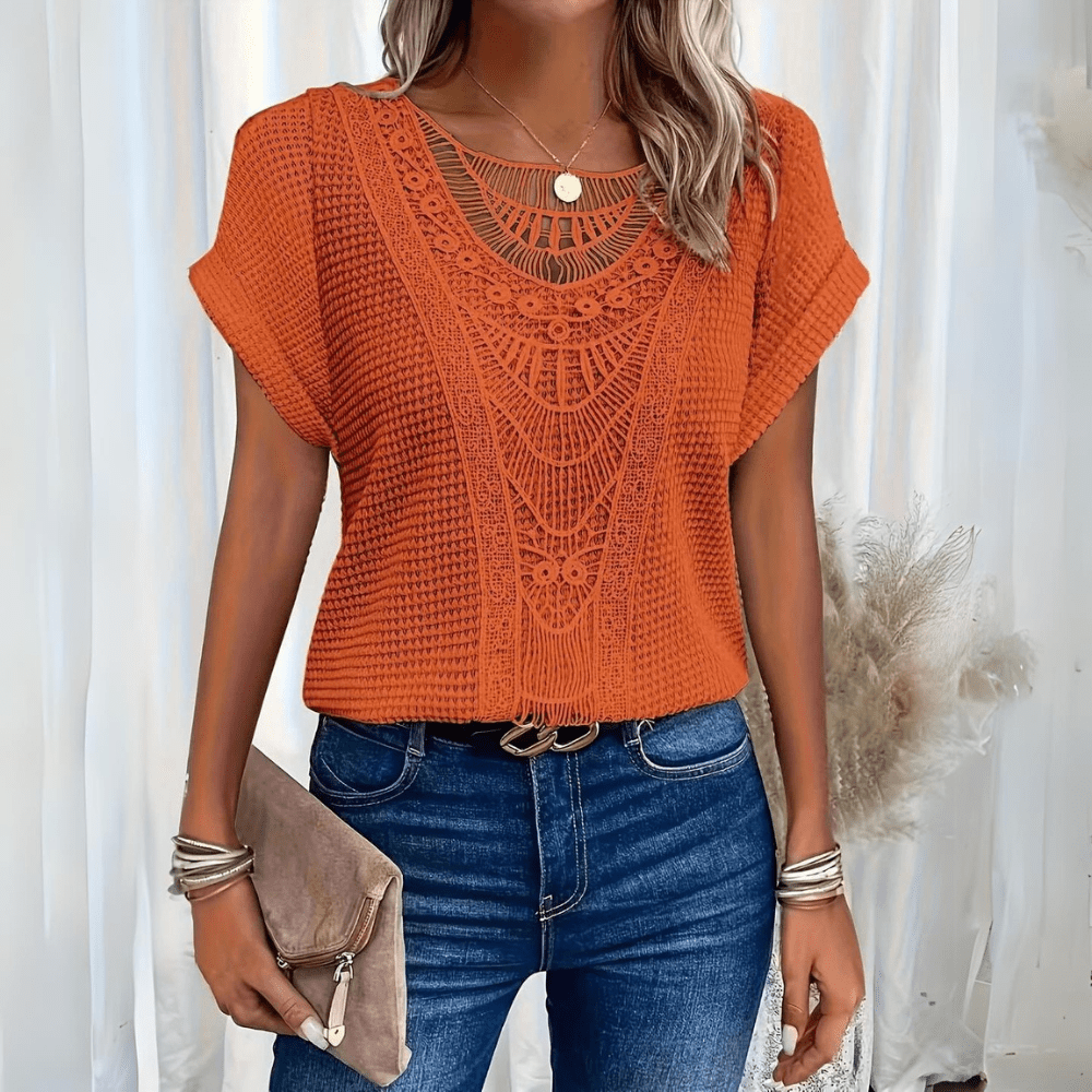 KARIN | Blouse élégante au style Ibiza