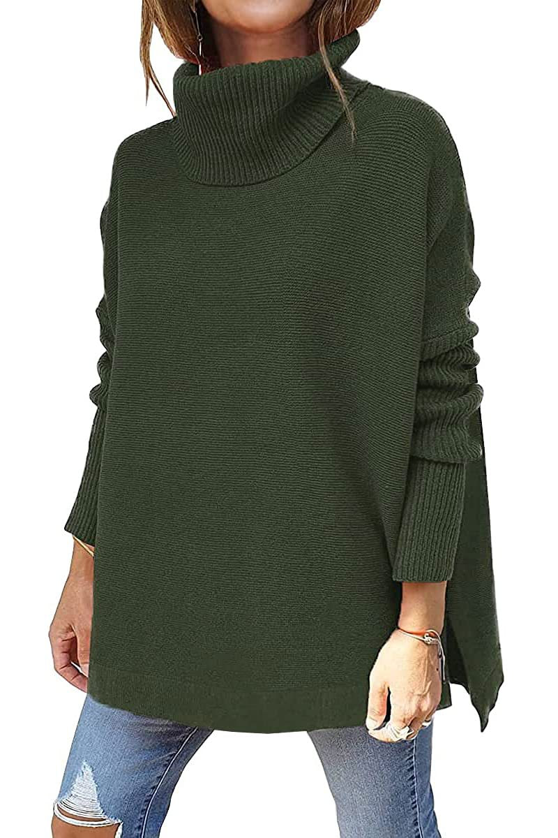 ODETTA | Pull col roulé oversize et confortable