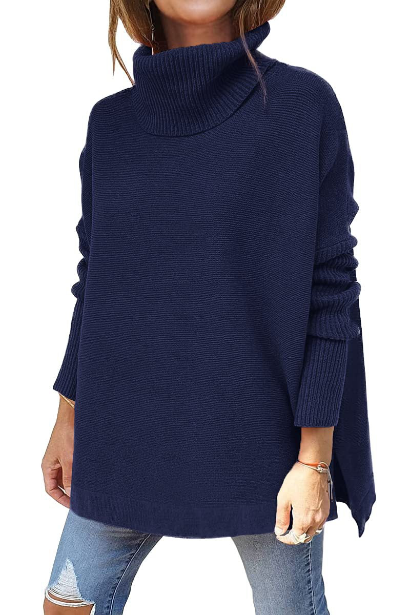 ODETTA | Pull col roulé oversize et confortable