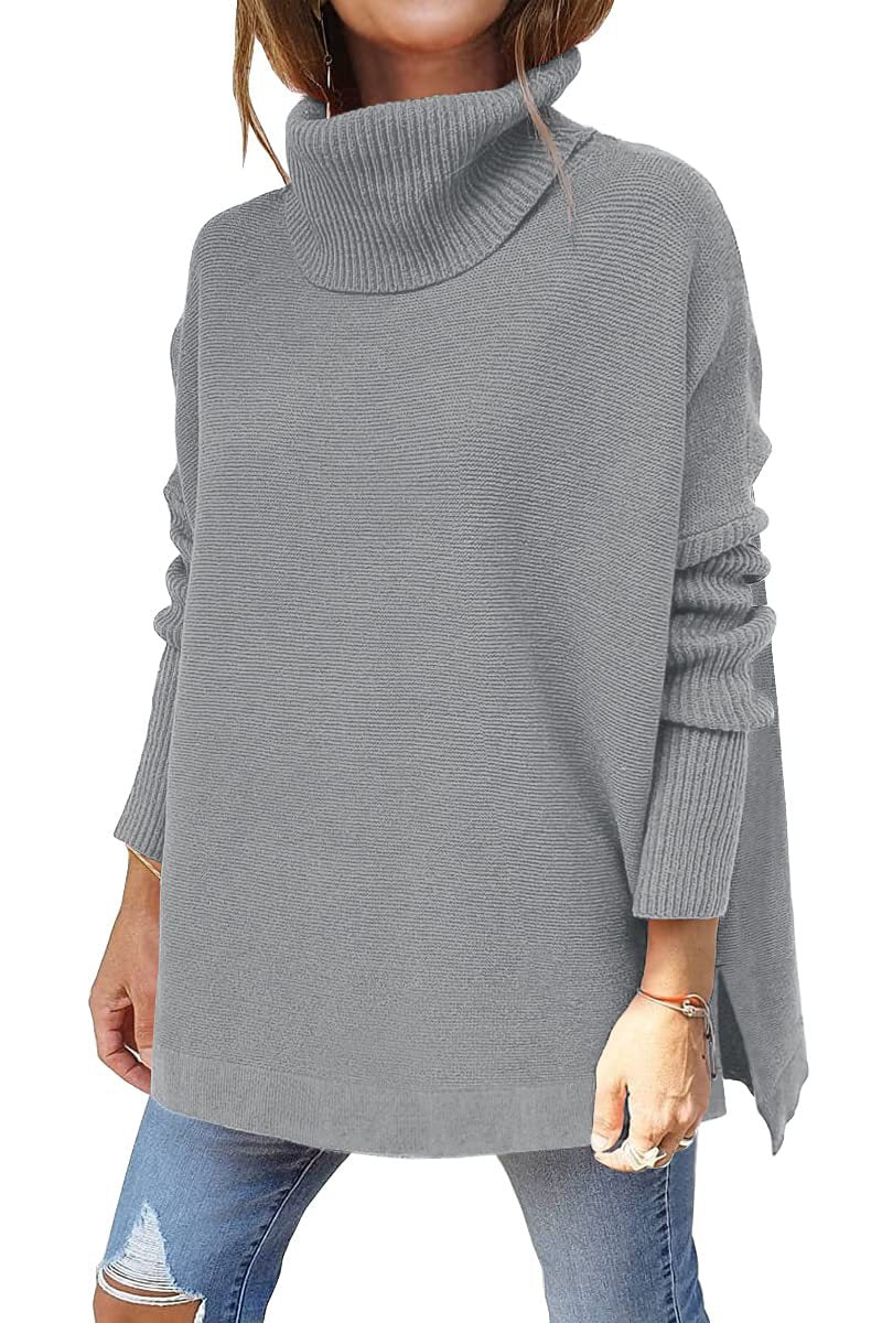 ODETTA | Pull col roulé oversize et confortable