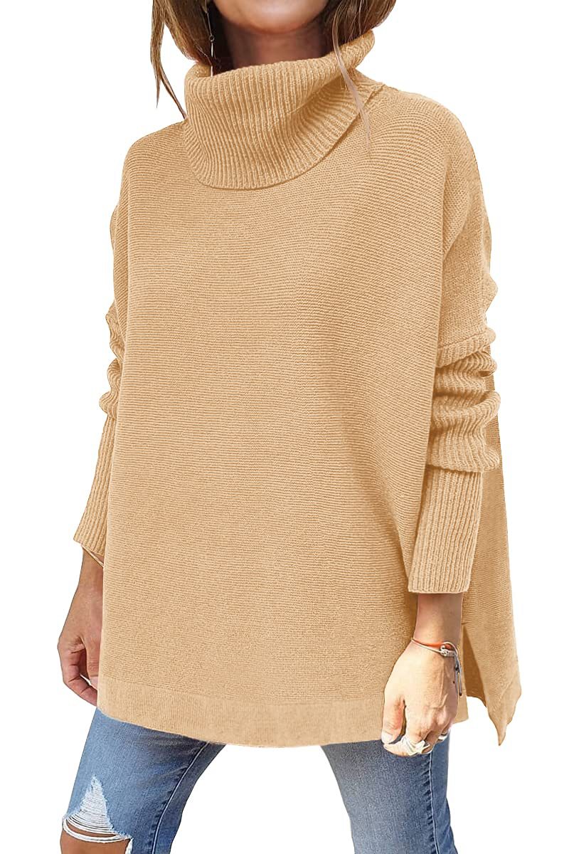 ODETTA | Pull col roulé oversize et confortable