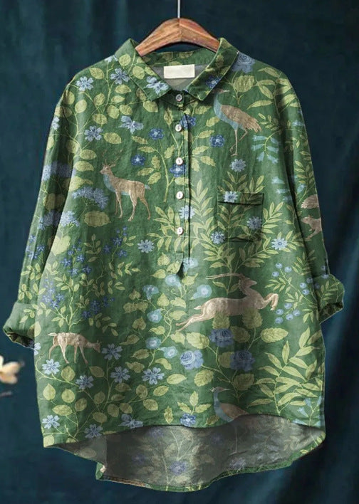 IRZA | Blouse Classique à Fleurs