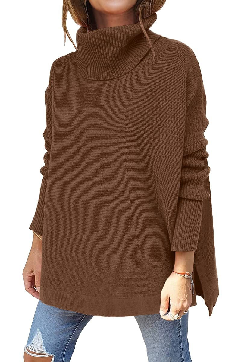 ODETTA | Pull col roulé oversize et confortable