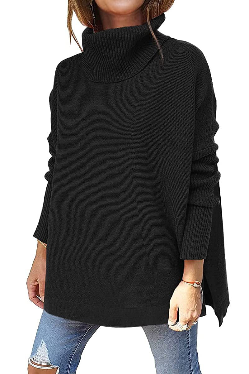 ODETTA | Pull col roulé oversize et confortable