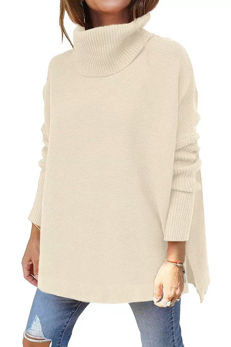 ODETTA | Pull col roulé oversize et confortable