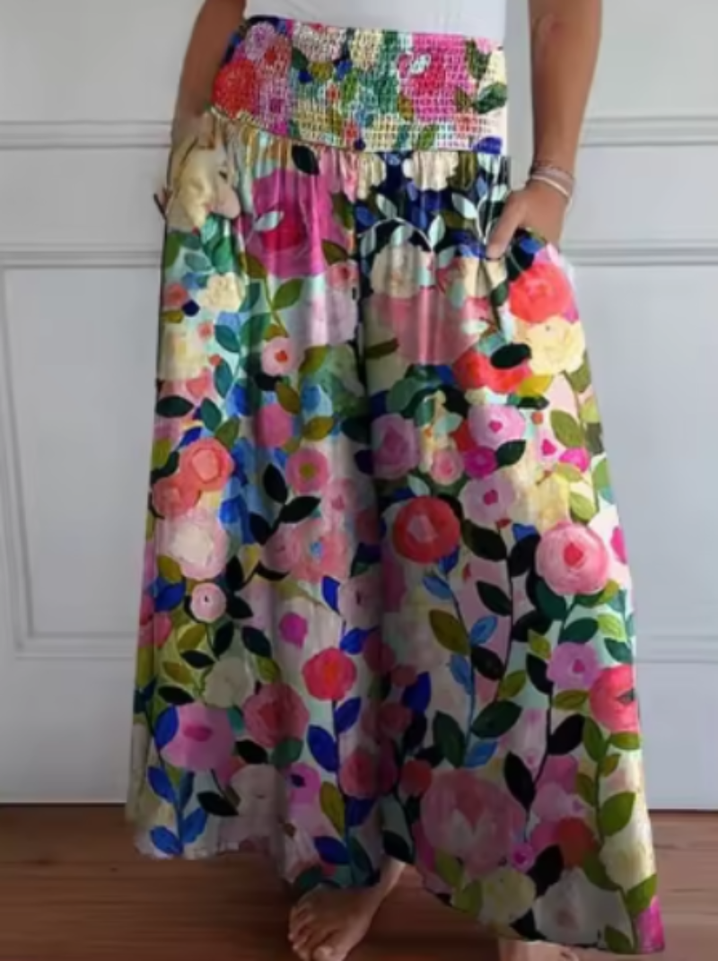 DANSA | Comfortable pants with elastic waist