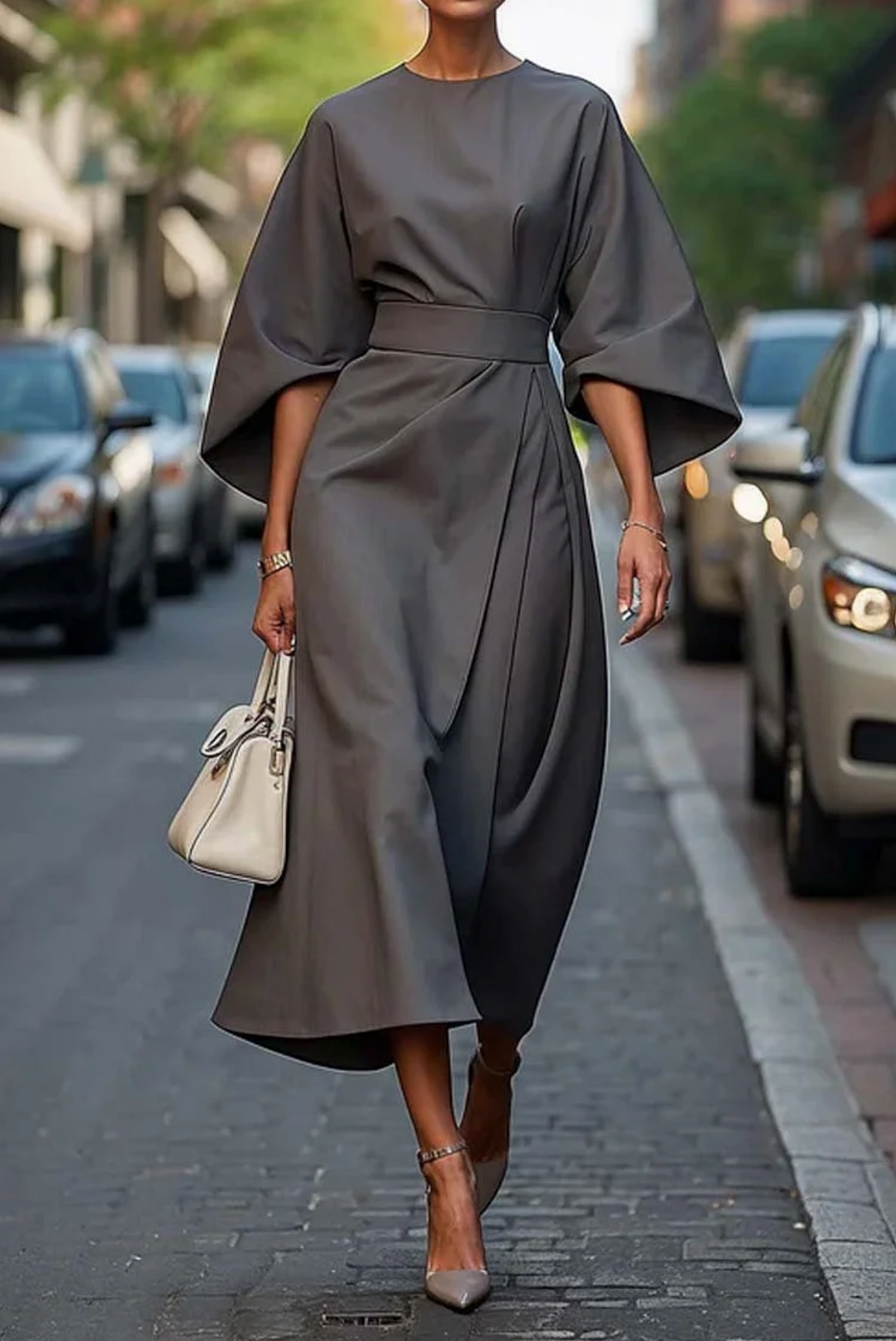 KYRA | Robe à manches larges
