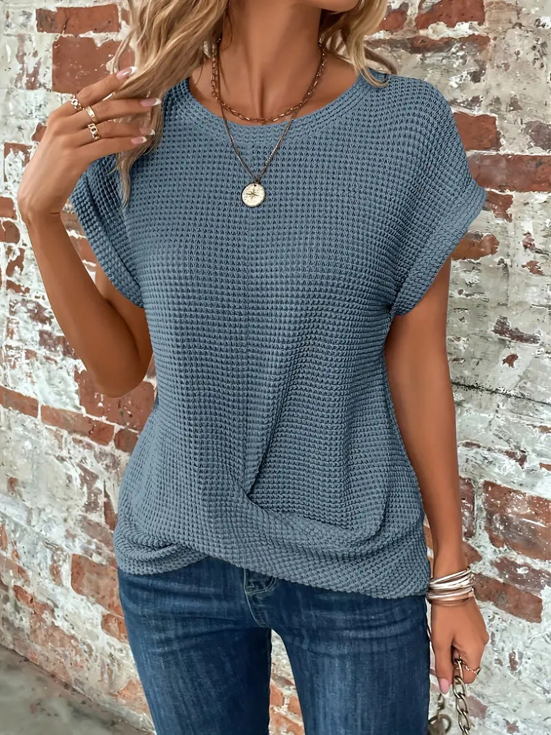 ELLIS | Blouse élégante à col rond