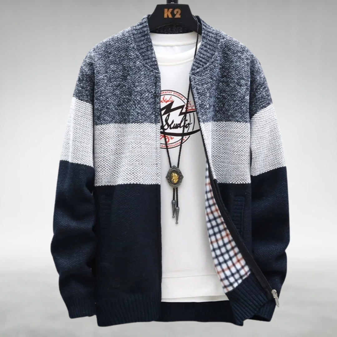 LUCAS | Cardigan Polaire Élégant