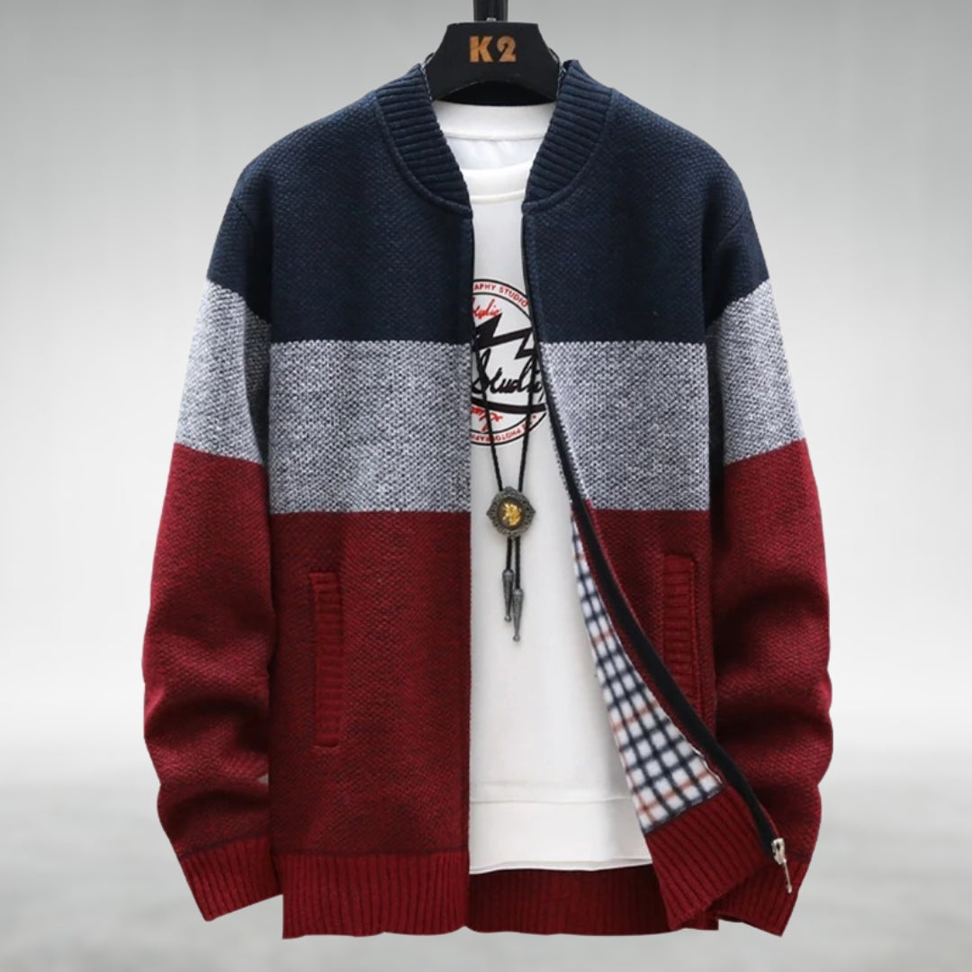 LUCAS | Cardigan Polaire Élégant