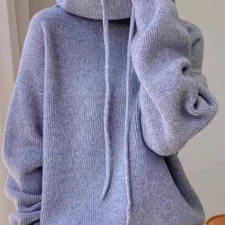 MIRANDA | Sweat À Capuche Oversize Tricoté