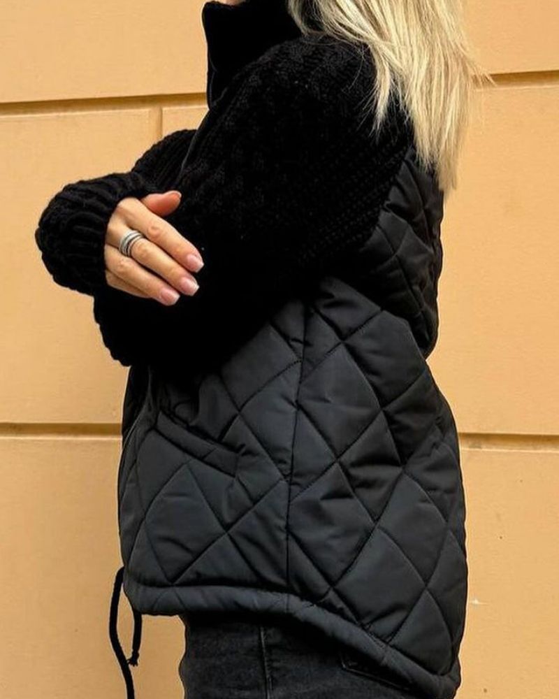 VICTORIA | Veste en polaire tricot décontractée