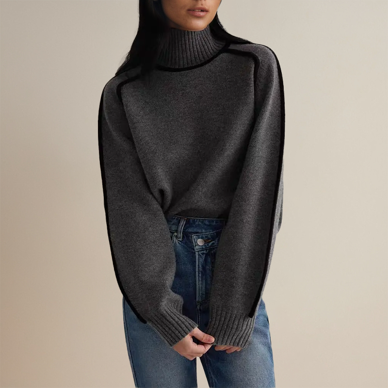 LIVIA | Pull col roulé pour femme