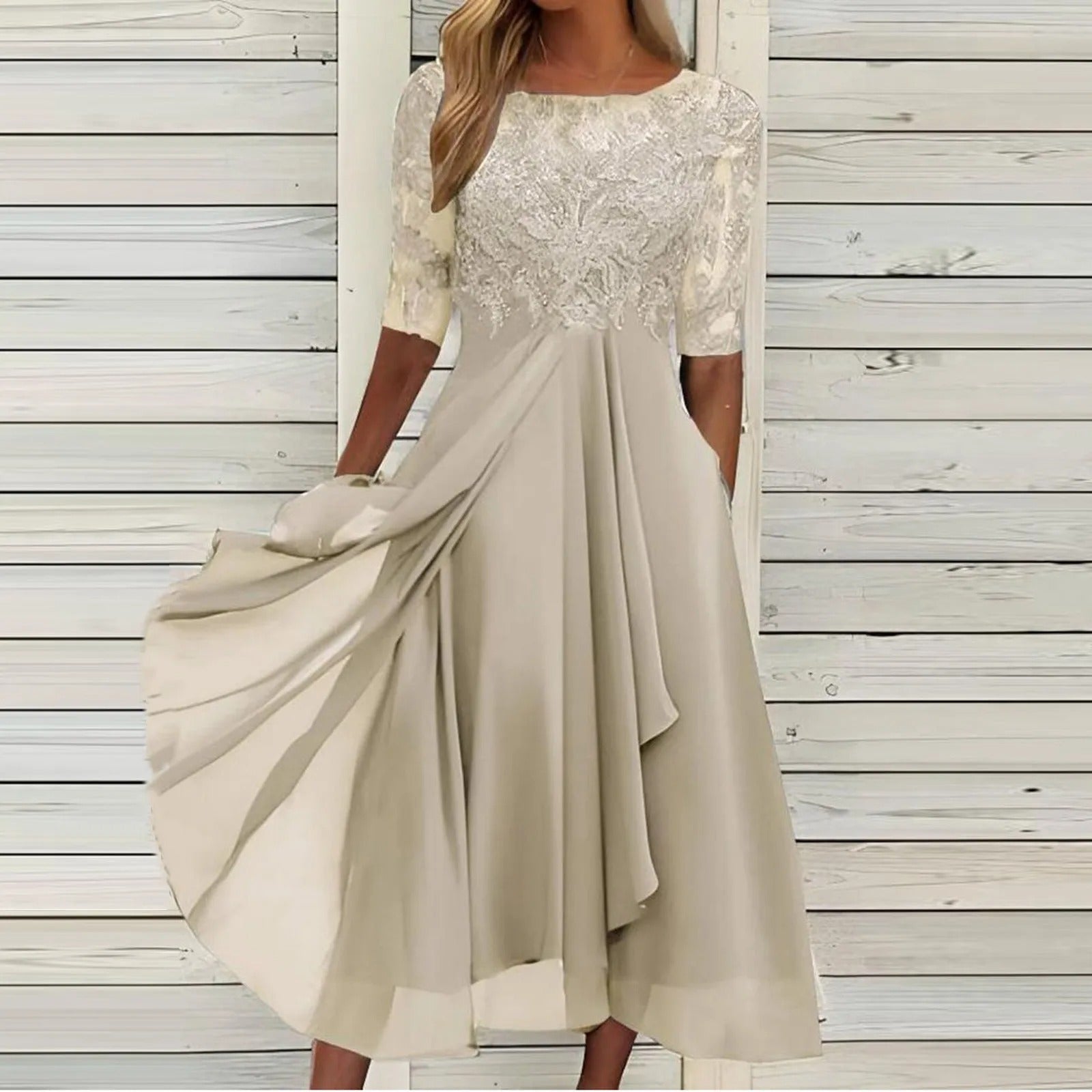 MARGHERITA | Robe Élégante en Dentelle