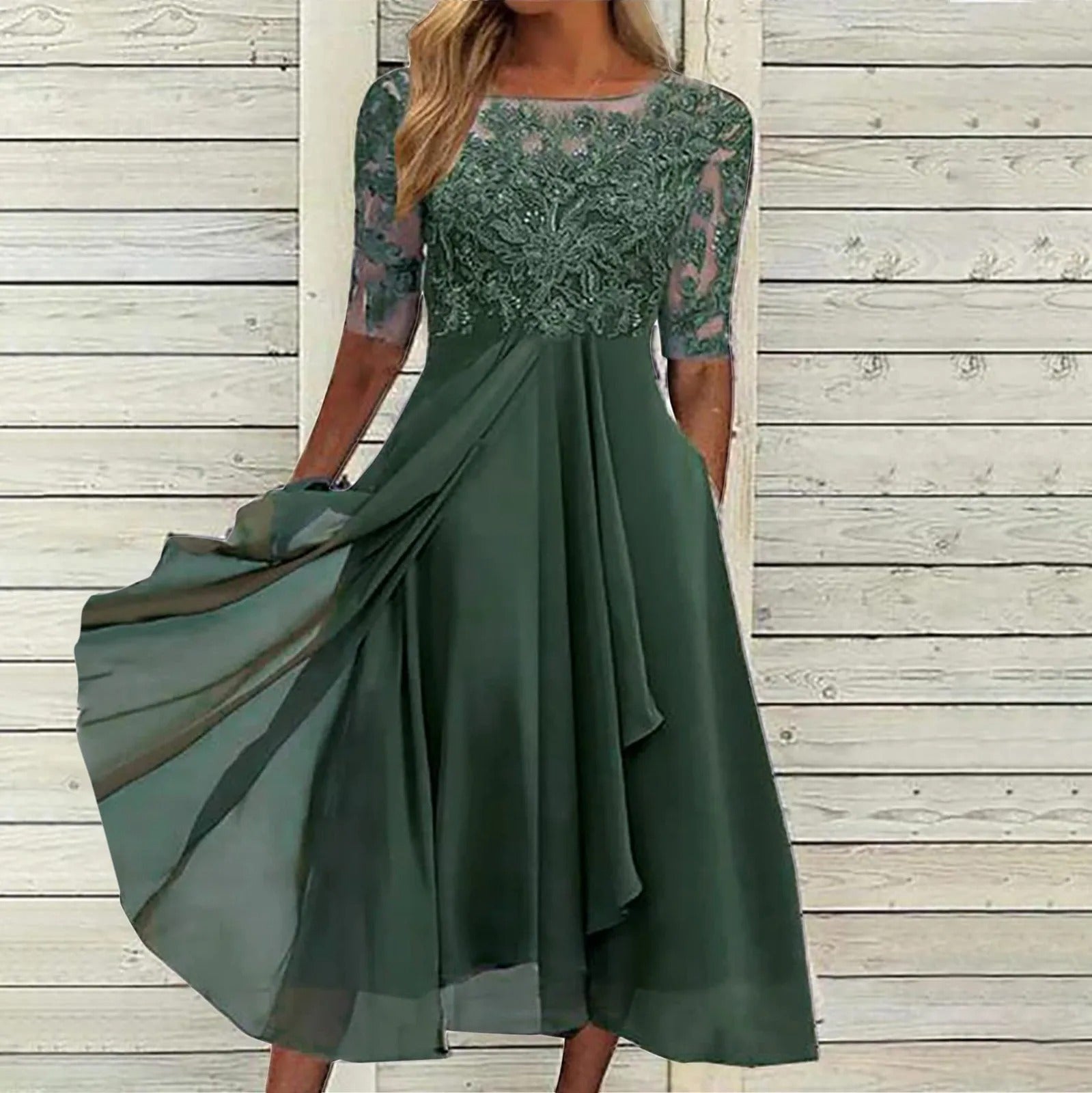 MARGHERITA | Robe Élégante en Dentelle