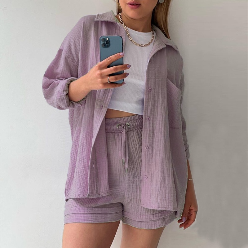 NENA | Two-piece cotton set