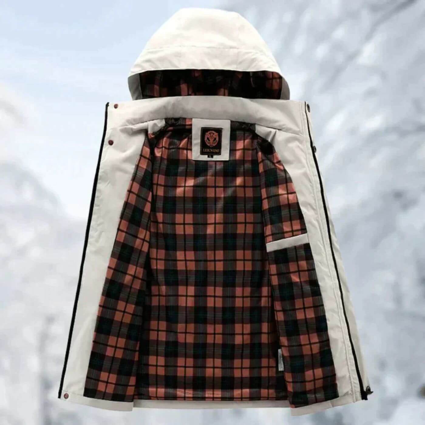 FYOW | Veste imperméable pour homme, idéale pour l’automne et l’hiver