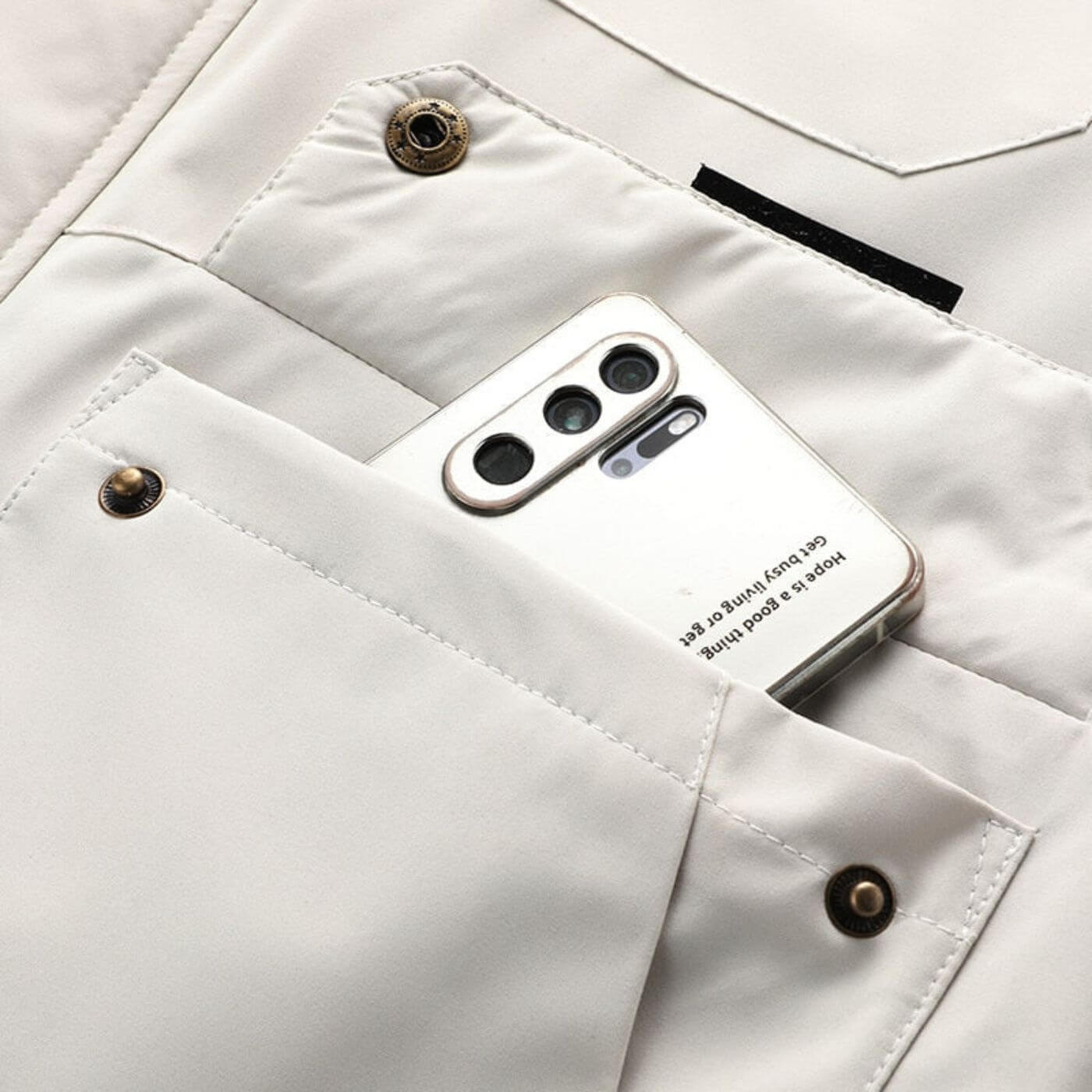 FYOW | Veste imperméable pour homme, idéale pour l’automne et l’hiver