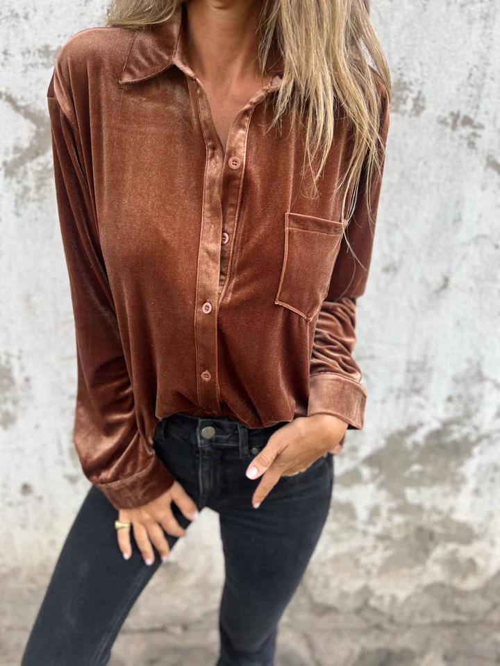 JULIETTE | Chemise en velours