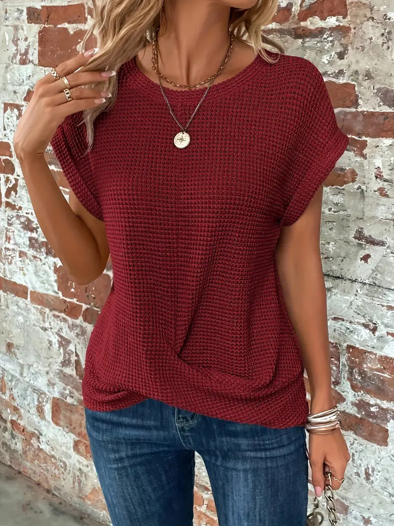 ELLIS | Blouse élégante à col rond