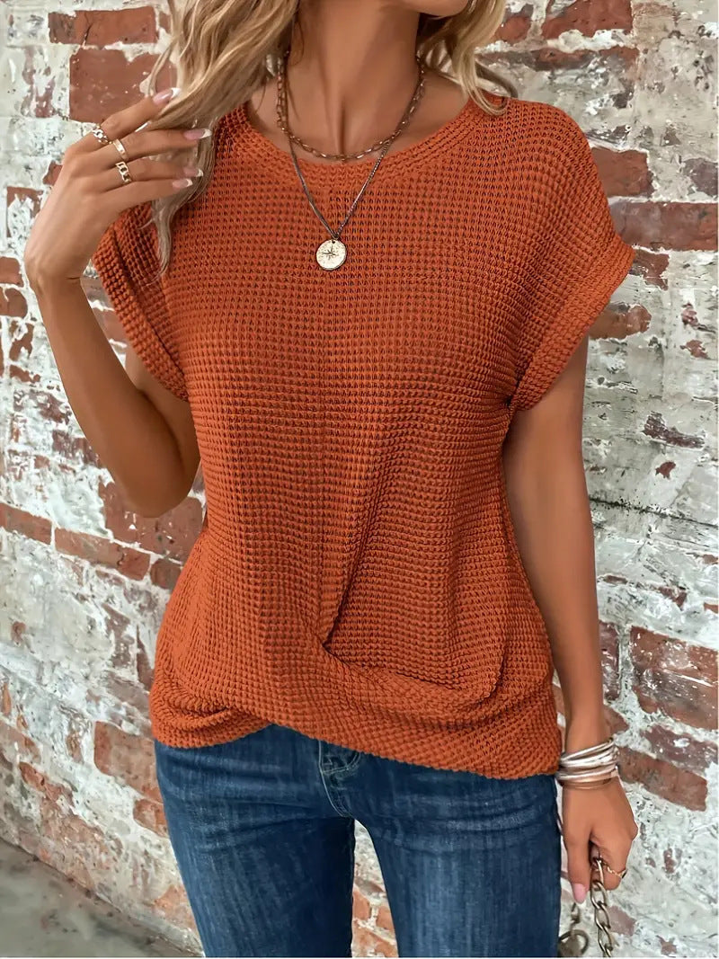 ELLIS | Blouse élégante à col rond