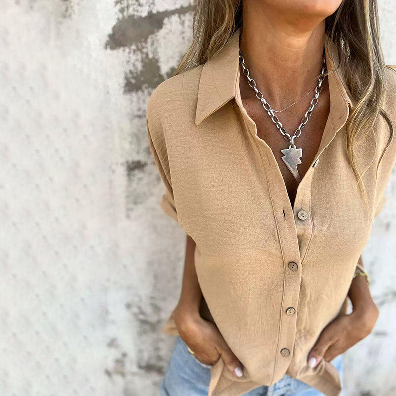 ANS | Chemise blouse décontractée