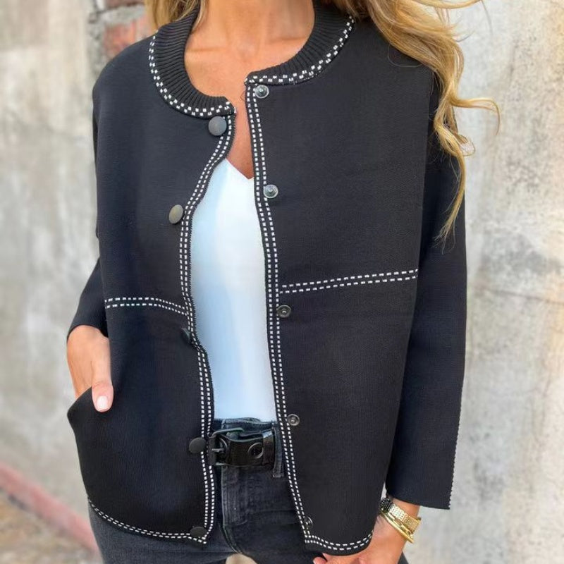 EVA | Gilet pour femme avec boutons
