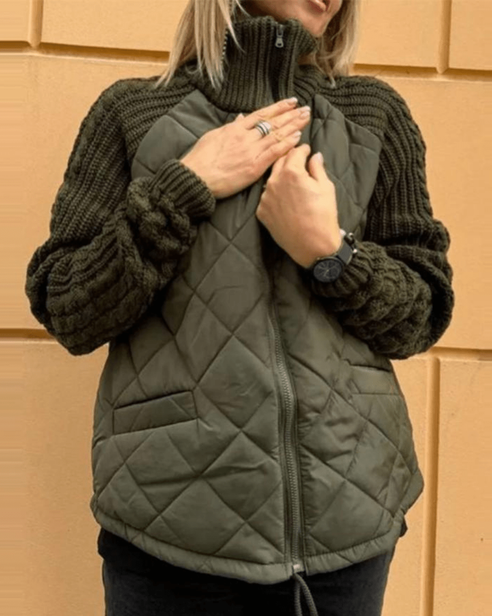 VICTORIA | Veste en polaire tricot décontractée