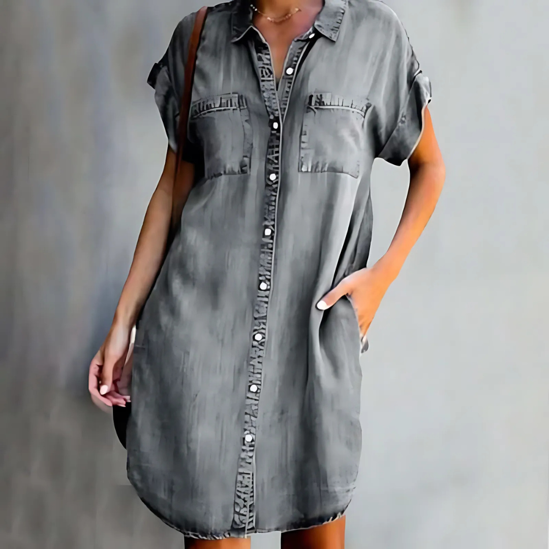 STEFANIE | Denim dress