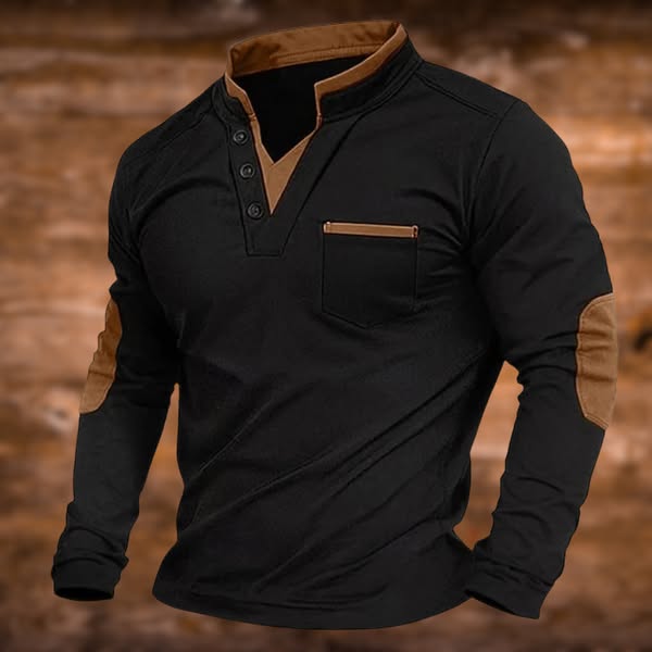 BAS | Sweat-shirt à col en V pour homme