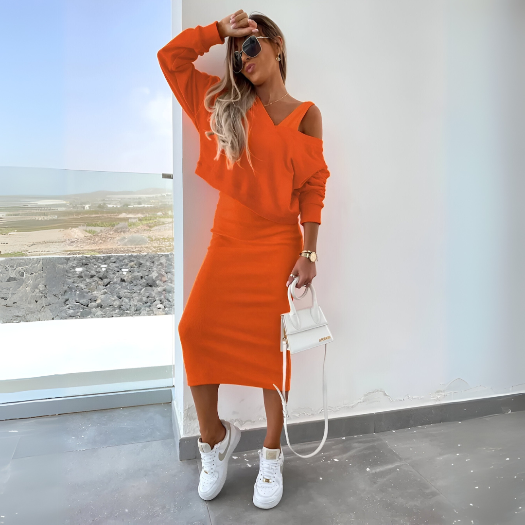 EDITH | Two-piece dress set. 