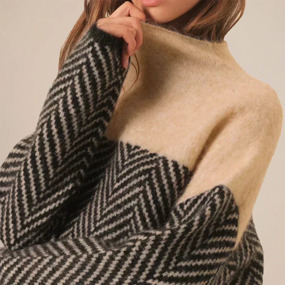AGATHE | Pull à col roulé