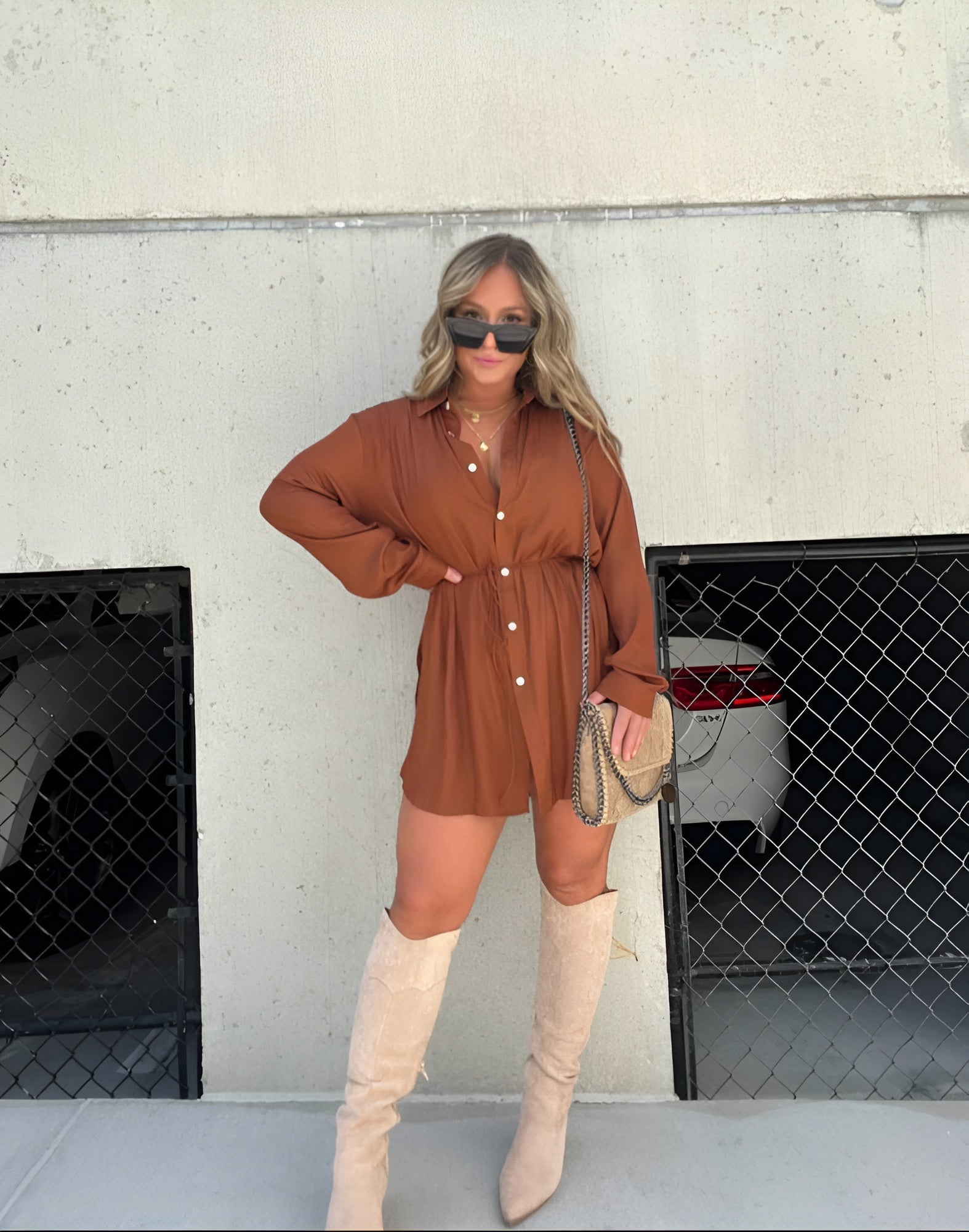 JESSI | Satin jumpsuit 