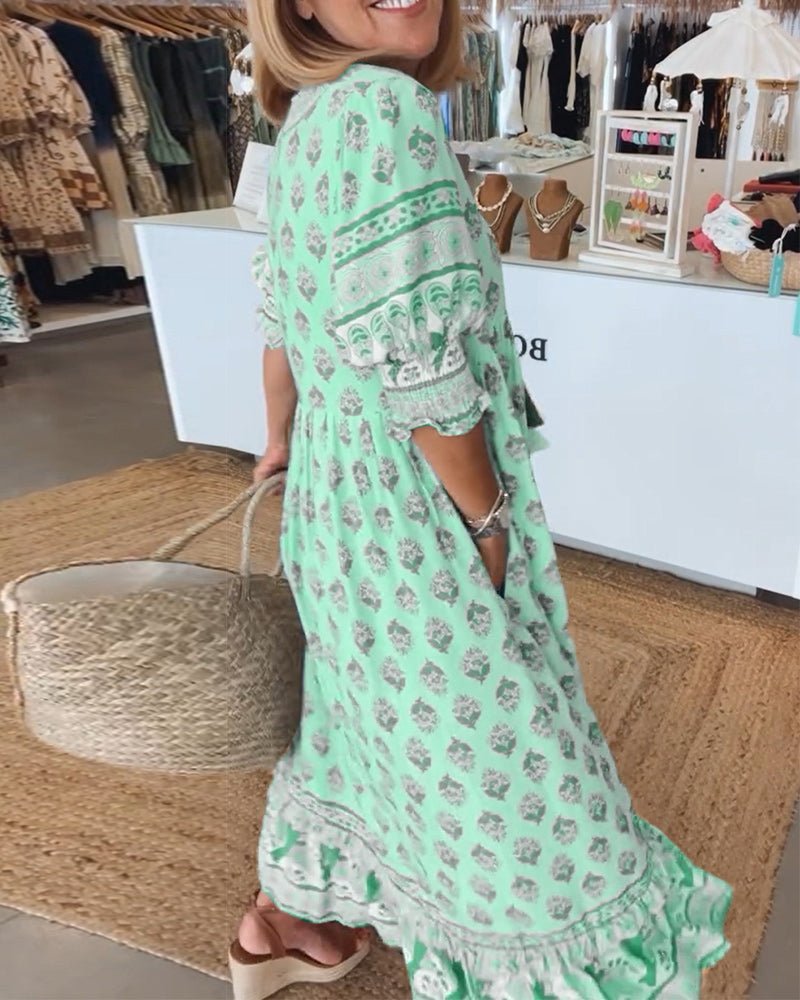 AURELIA | Elegant Bohemian Dress 