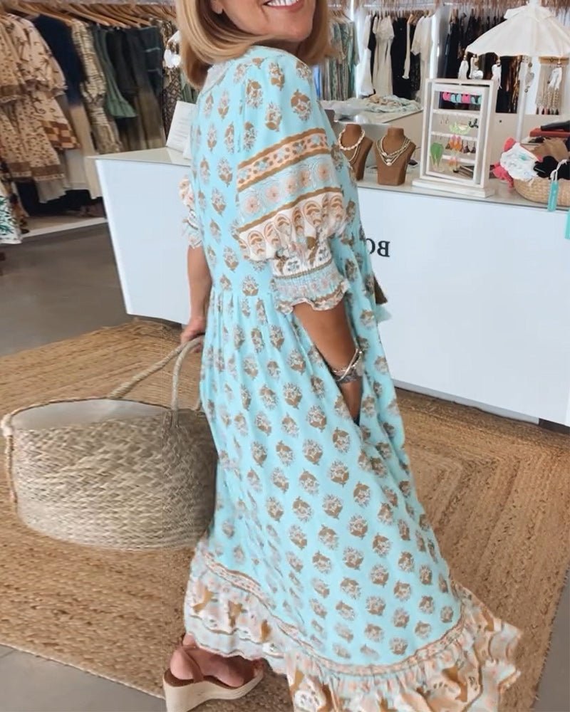 AURELIA | Elegant Bohemian Dress 